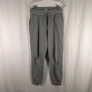 Topman Sweatpants Men's Small Grey Pull On Drawstring Pockets Elastic Waist